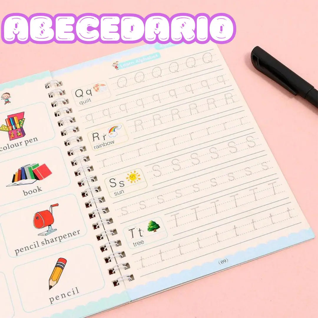 kit De 4 Cuadernos De Escritura Mágicos⭐⭐⭐⭐⭐