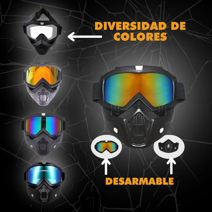 GAFAS TACTICAS TIPO MÁSCARA