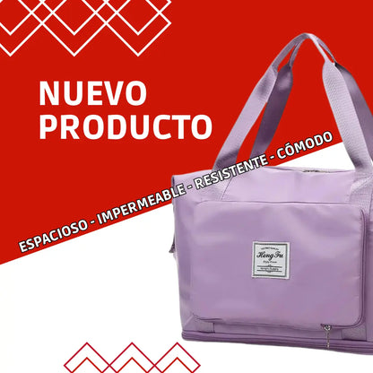 bolso expandible  viajero